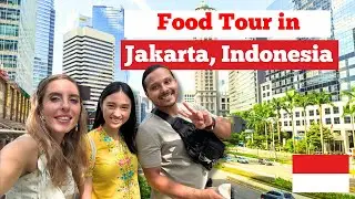 This is Indonesia's food heaven! Exploring Jakarta with our local friend! 🇮🇩