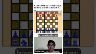Chess game made at Scratch jr. #webdevelopment #scratch