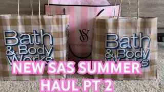 B&BW SUMMER 2024 SAS HAUL, Pt 2‼️😊 #selfcare #beauty #haul #bathandbodyworks #sas