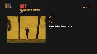 Ant - Claps, Cuica, Synth Part 2 (Official Audio)