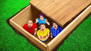 24 Часа под ЗЕМЛЕЙ !