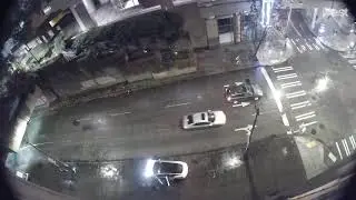 Tesla takes Union street exit too fast and crashes 11/03/21