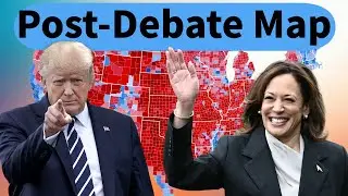 Don't Miss This 2024 Presidential Election Map Post-Debate Analysis