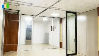 Single Glass Partitions Sliding Glass Doors Movable Office Partition Walls | Ebunge Partition Wall