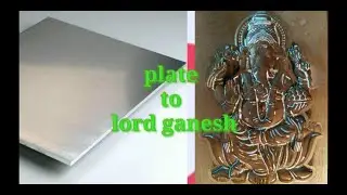 Ganesh statue profile making in CNC milling machine