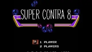 Super Contra 8  (Bootleg Game) 1 Player run
