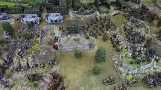 Warhammer 40K Horus Heresy Battle Report World Eaters vs Orks 2500