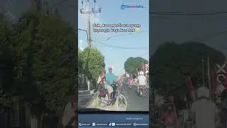 Sederhana Tapi Tak Semua Ayah Bisa! Momen Manis Bapak Jemput Anak di Sekolah Pakai Sepeda Ontel