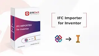 How to importer IFC file inside Inventor | IFC Importer for Inventor Walkthrough
