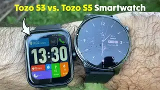 TOZO S5 vs. TOZO S3 Cheap Smartwatches Compared ⭐ @Gadgetify