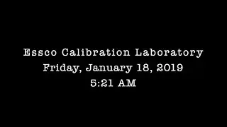 A Morning at Essco Calibration Laboratory – Essco Calibration Laboratory