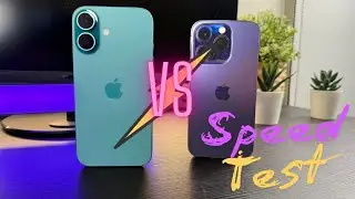 Apple Iphone 16 Vs 14 Pro | Speed Test