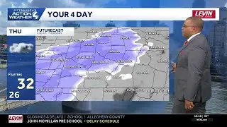 December 2 Forecast: More snow chances this week for Western PA