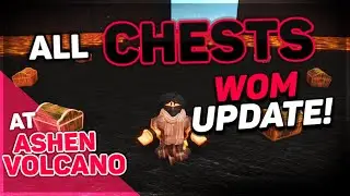 New CHEST LOCATIONS at ASHEN VOLCANO | World of Magic (UPDATE!)