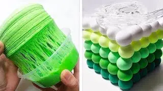 Face slime! The Most Satisfying Slime ASMR Videos