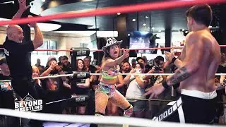 [Free Match] Little Mean Kathleen & Teddy Goodz v Stetson Ranch | Beyond Wrestling (Intergender LMK)