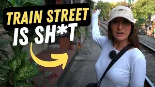 THE PEOPLE WERE SO RUDE!! - TRAIN STREET, VIETNAM