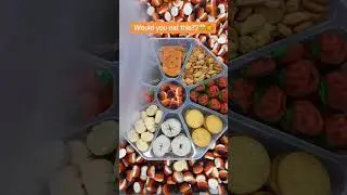 🤩🎃Let’s make a pumpkin-themed platter for National Pumpkin Day!🎃🤩 #asmr #candy #sweets