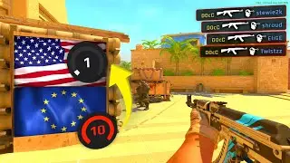 So i played faceit in AMERICA...