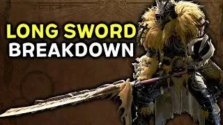 Monster Hunter Wilds : Long Sword Reaction & Breakdown