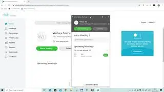 #3 Cisco Webex Meetings Қосымша арқылы видео-конференция ашу
