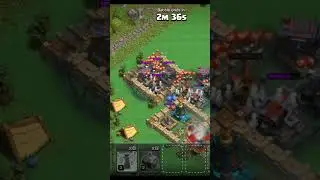 capital clan ride attack 🔥 (Clash of clans) #coc #clashofclans #shorts