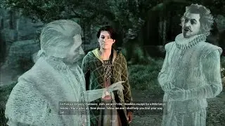 Nearly Headless Nick meets other Headless Ghosts - Hogwarts Legacy