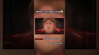 When Levi gets mad | #animeedit #anime #shorts