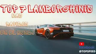 TOP 7 LAMBORGHINIS EN EL MUNDO