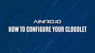 How to configure your cloudlet