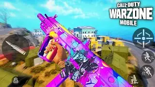 WARZONE MOBILE THE BEST SMG MOVEMENT ON REBIRTH ISLAND 👑