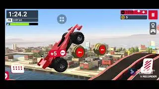 (MMX Hill Dash) The racer is to FAST