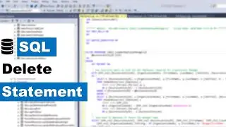 SQL DELETE STATEMENT | SQL TUTORIAL | BEGINNER SQL TUTORIAL | SQL DELETE TUTORIAL