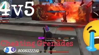 Played  custom with friends, but used grenades. 4v5