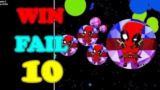 Agar.io Win/Fail #10 BEST PRESPLIT , DOUBLE SPLIT & AND POPSPLIT