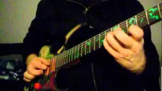 SCAR SYMMETRY's PER NILSSON - guitar improvisation