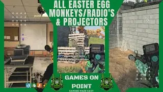 ALL OUTBREAK MONKEYS/RADIO'S/PROJECTOR EASTER EGG LOCATIONS - (SEASON 3 RELOADED) :: COD Zombies