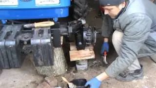 ДОНГ ФЕНГ 244 замена сальника моста