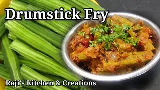 Drumstick Fry Recipe/Nuggekai Palya Recipe