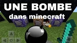 Comment fabriquer une bombe dans minecraft pe ! Tuto commande block !