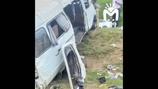 😢В ДТП с легковушкой и маршруткой в Дагестане погиб 5-летний ребёнок