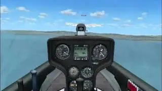 Taking off a sail plane in Flight Simulator X