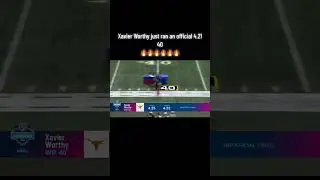 xavier worthy 40 time