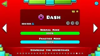 Geometry Dash – “Dash” 100% Complete