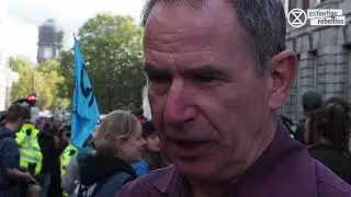 Why Paralympian James Brown took action | Oxford Circus, London | 16.10.19 | Extinction Rebellion