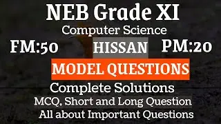 class 11 computer science exam with model questions