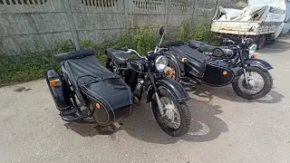 Забрал два мотоцикла Днепр с маленьким пробегом в шикарном состоянии ранние модели МТ 11 1988 г. в.