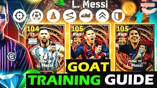 BIG TIME Messi🐐 Cards New Training Guide✅ | efootball 2024