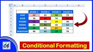 How to Change Cell Color Automatically Based on Cell Value | Conditional Formatting