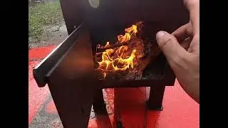 Печка буржуйка для гаража.